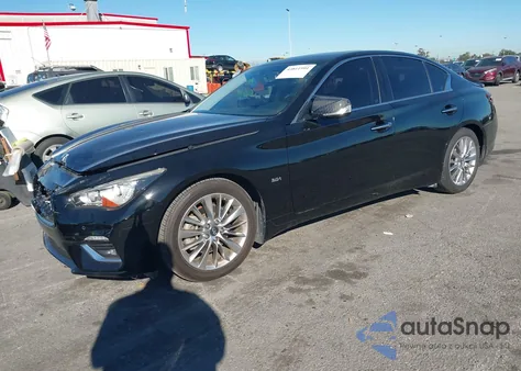 2018 Infiniti Q50 3.0T Luxe из США, поврежденный, VIN JN1EV7AP3JM362347